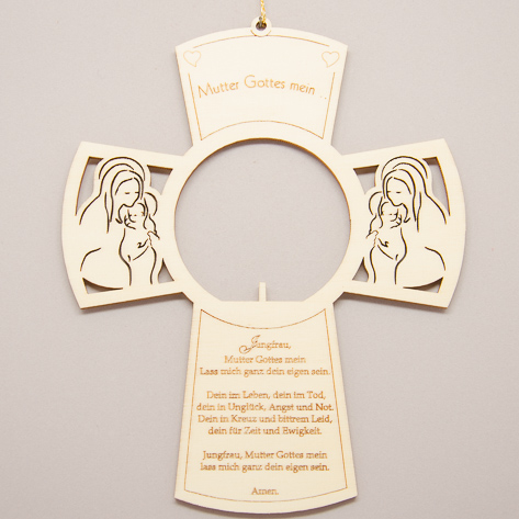 Kreuz "Mutter Gottes mein..."