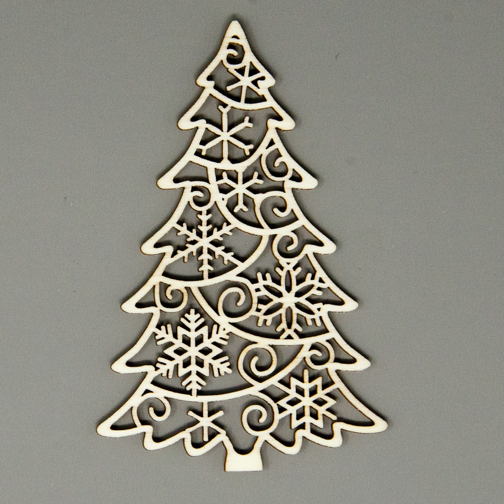 Tannenbaum Eiskristalle