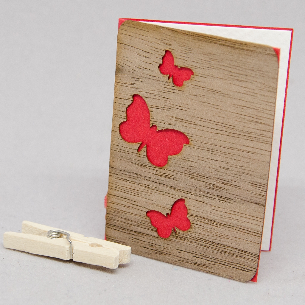 Geschenkkärtchen Schmetterling