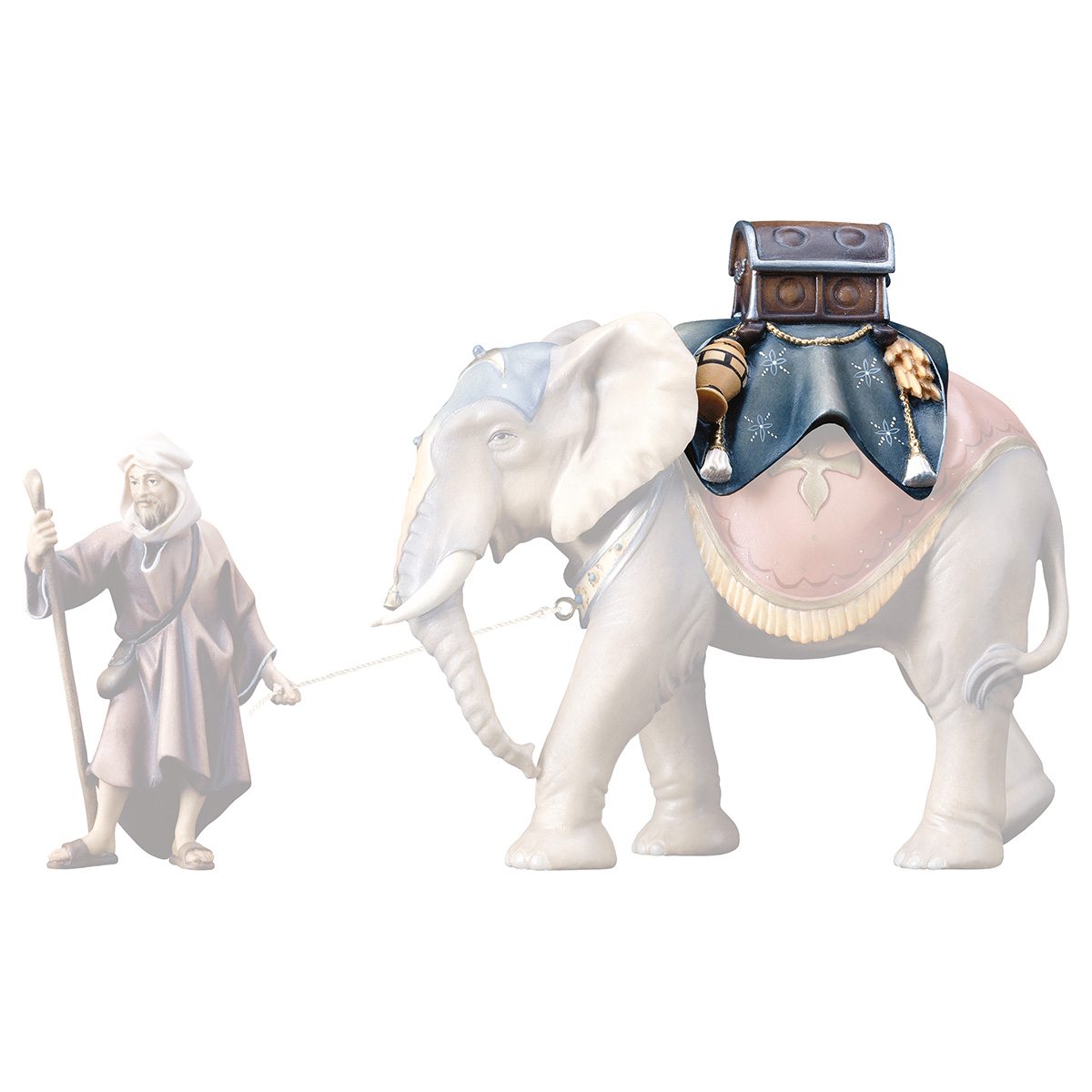 Gepäcksattel (passend zu Elefant stehend)