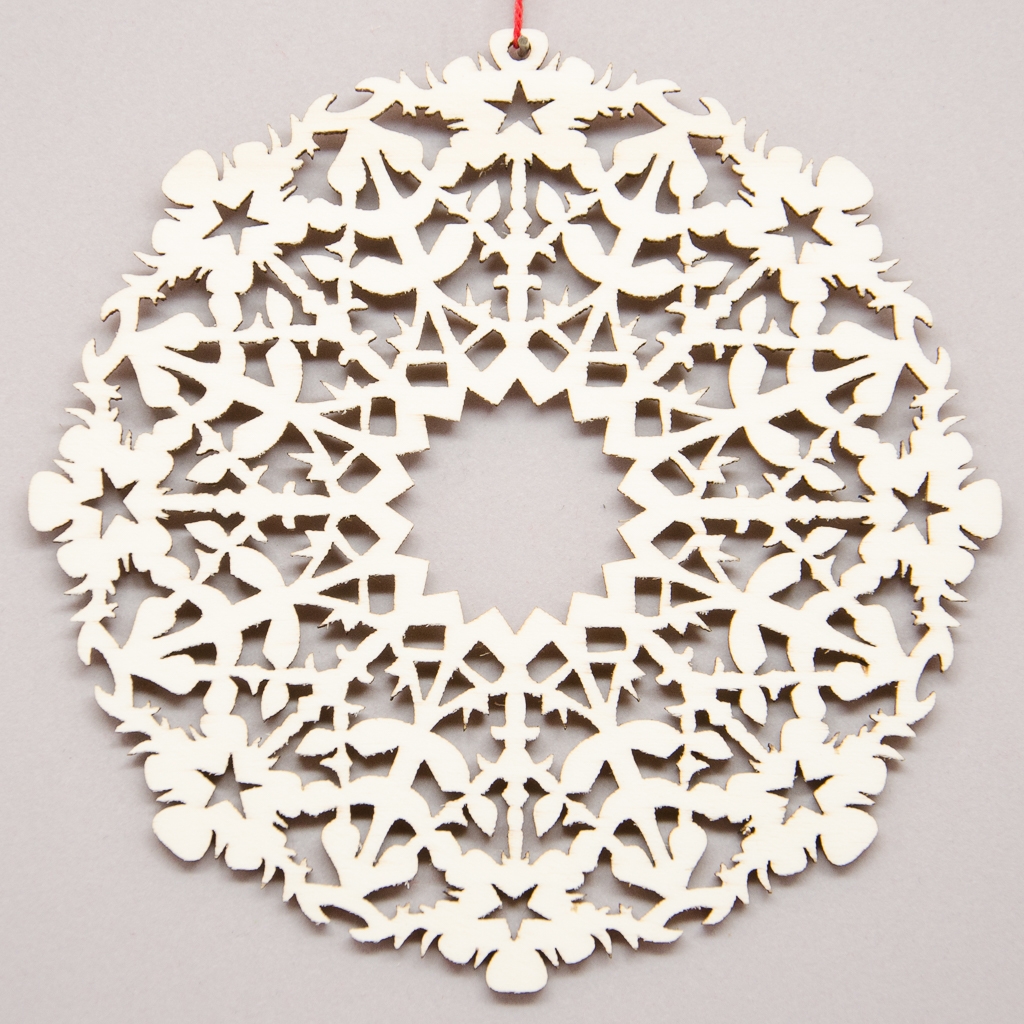 Zierornament Blüte